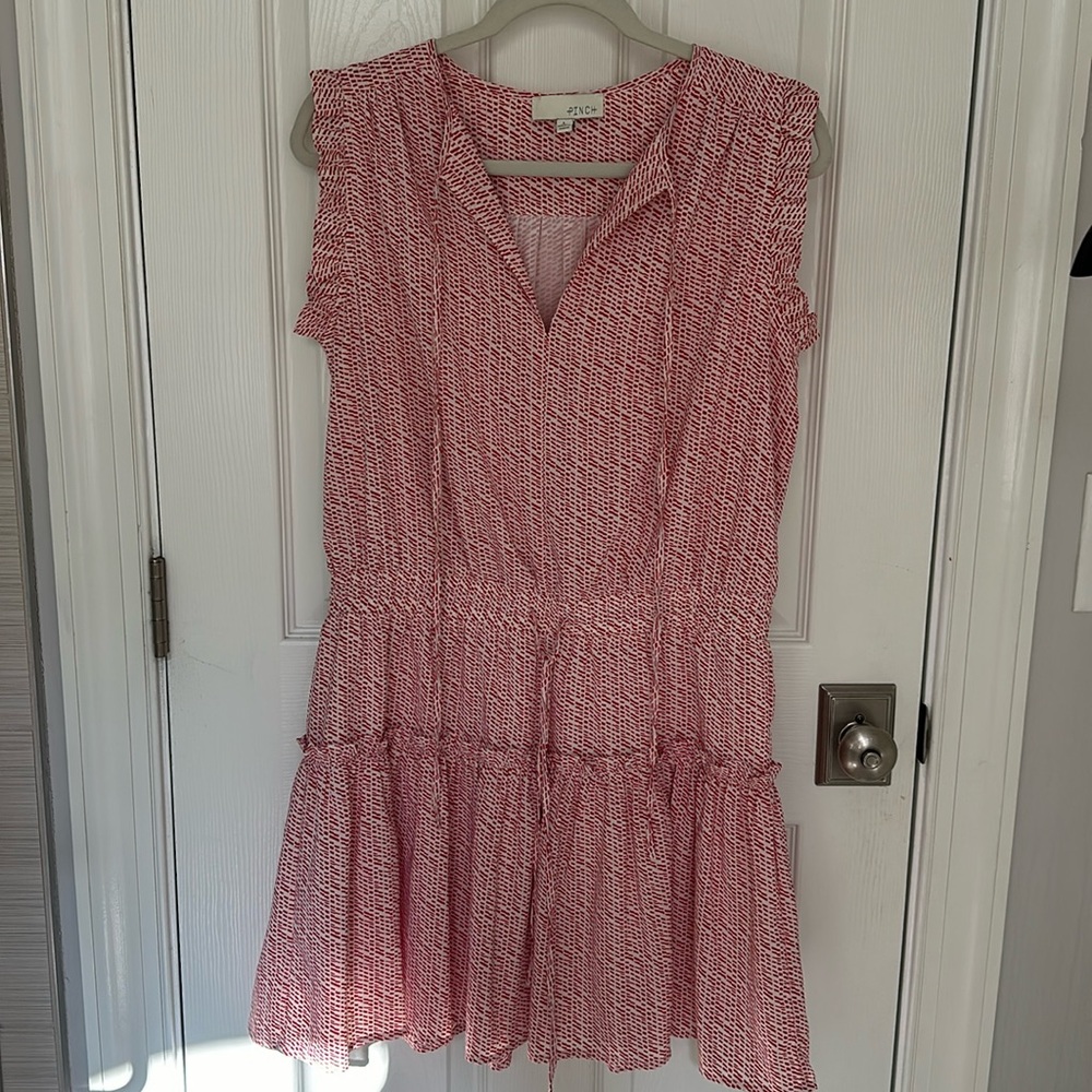 Red & White darling dress
